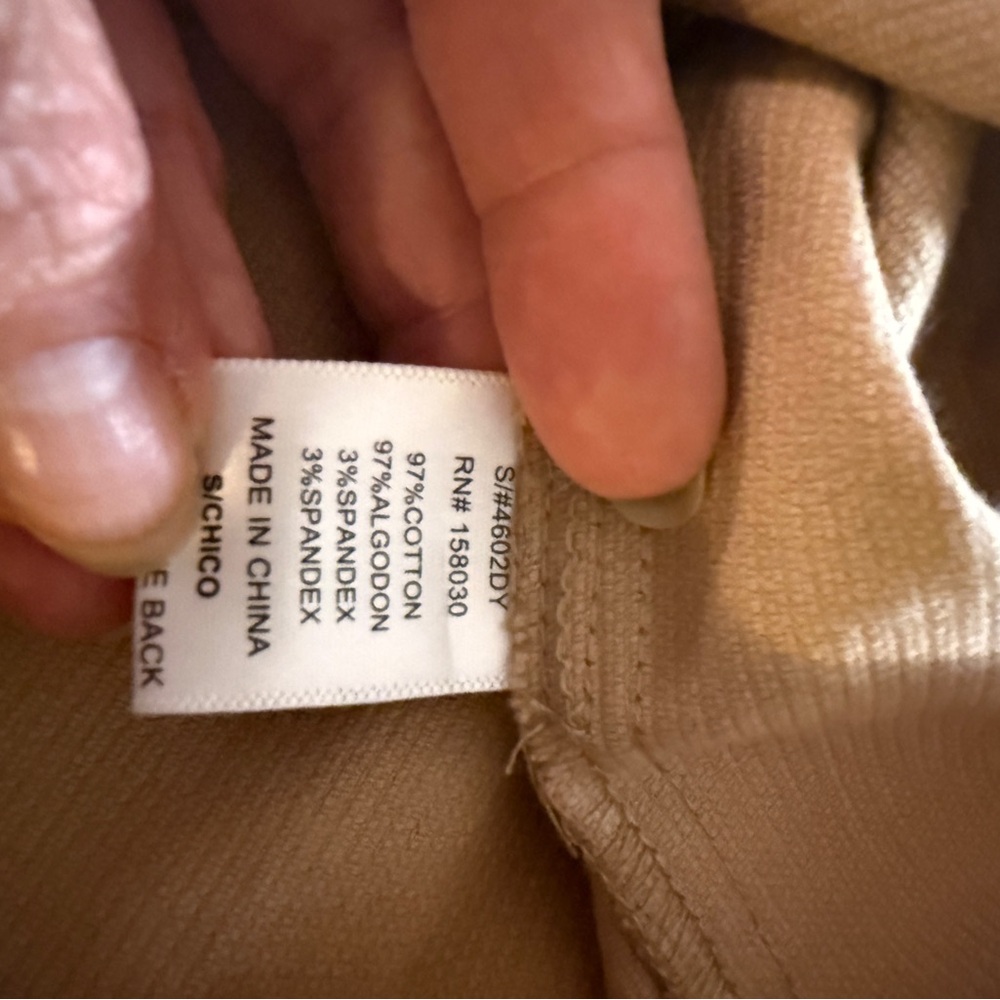 Love Tree Tan Corduroy Mini Dress NWT - Picture 4 of 8